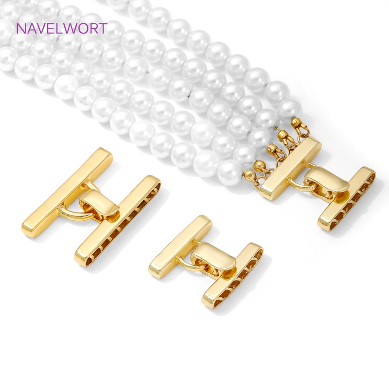 Pearl Necklace - Fermoir de collier multi-brins, connecteur de