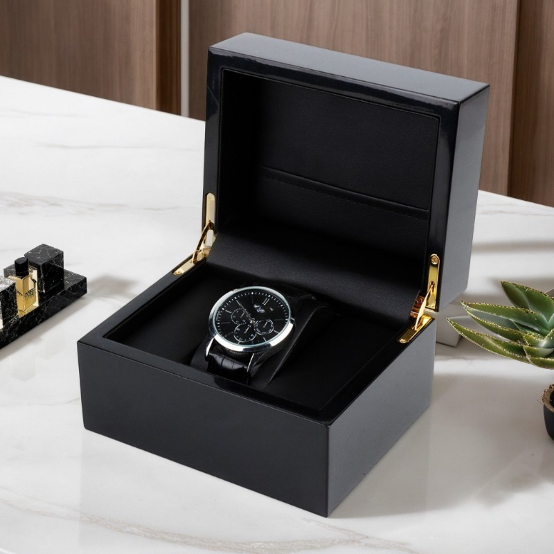 Best Jewelry Watches - Boîte de rangement de montre noire
