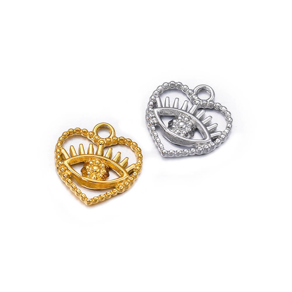 Fine Jewelry & Watches Photos - Breloques en acier inoxydable avec pendentif