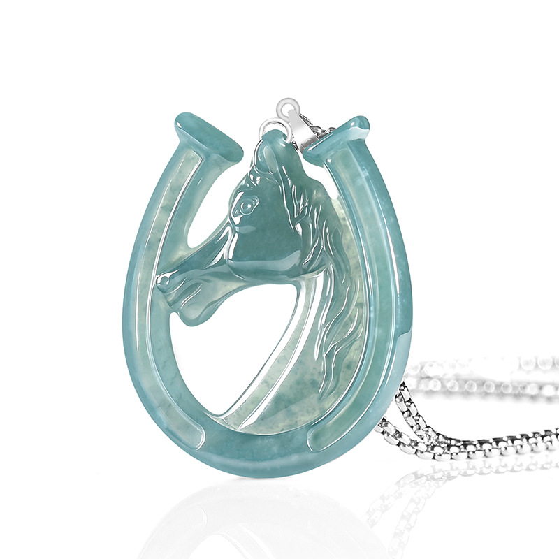 Jewelry & Watches Bench - Collier pendentif sabot de cheval en