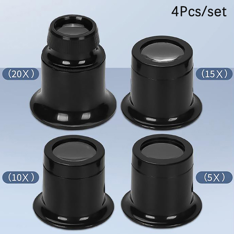Jewelry Watches Repair - Loupes à œil 5x/10/15x/20x Kit d'outils