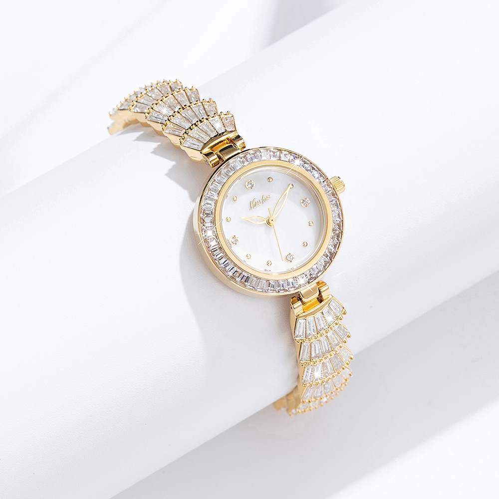 Jewelry Diamond Watches - UTHAI-Montre à quartz de luxe pour
