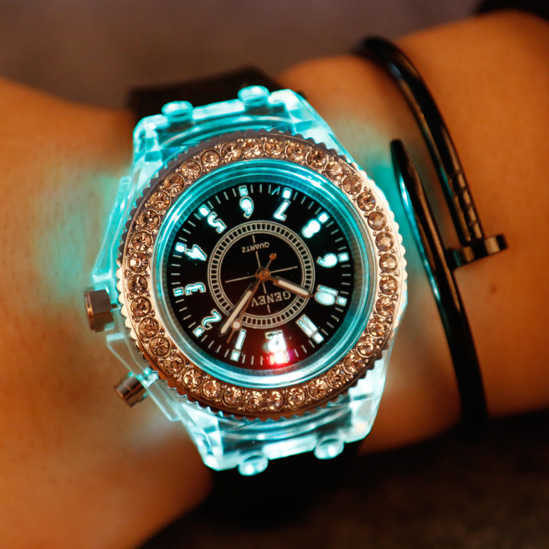 Femmes montre lumineux personn - Jewelry Diamond Watches avis et prix