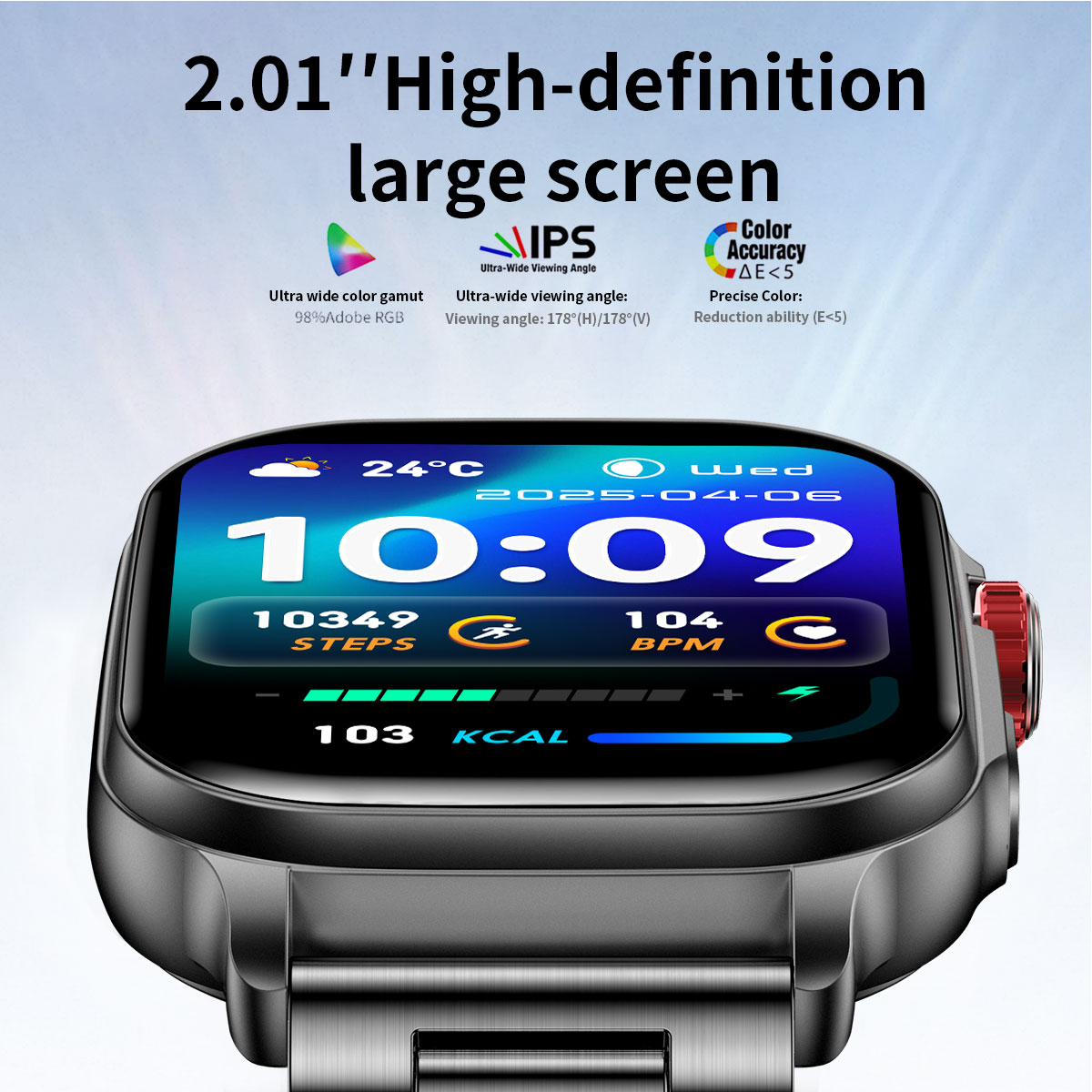 Montre connectée 2026 2,01'' T - Italian Jewelry Watches avis et prix