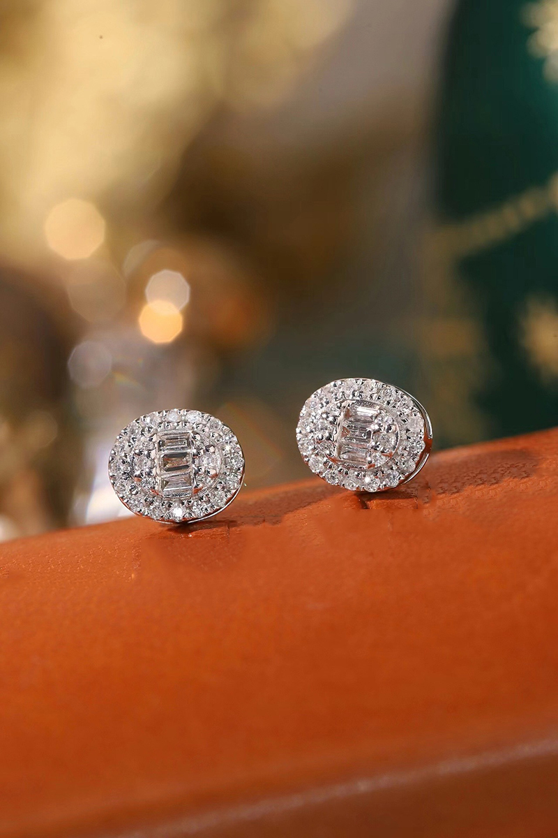 Boucles d'oreilles LUOWEND 100 - Diamond Stud Earrings avis et prix