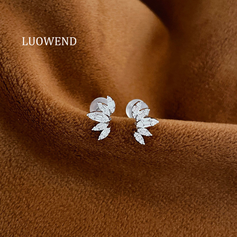 Boucles d'oreilles LUOWEND 100 - Diamond Stud Earrings avis et prix