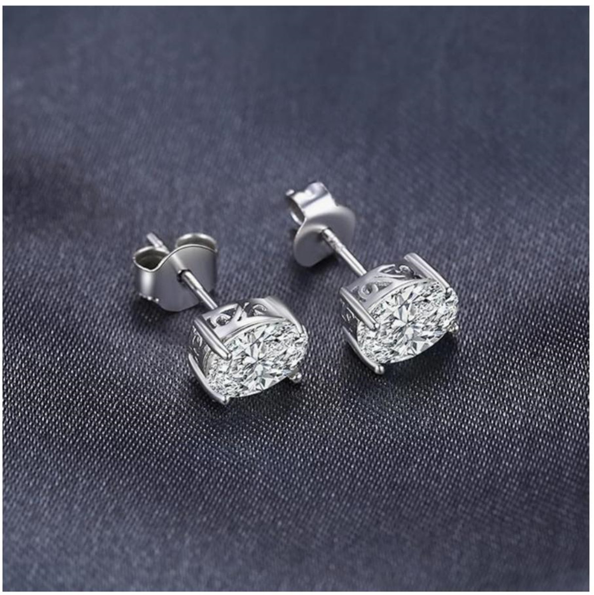 14K or physique véritable or l - Diamond Stud Earrings avis et prix