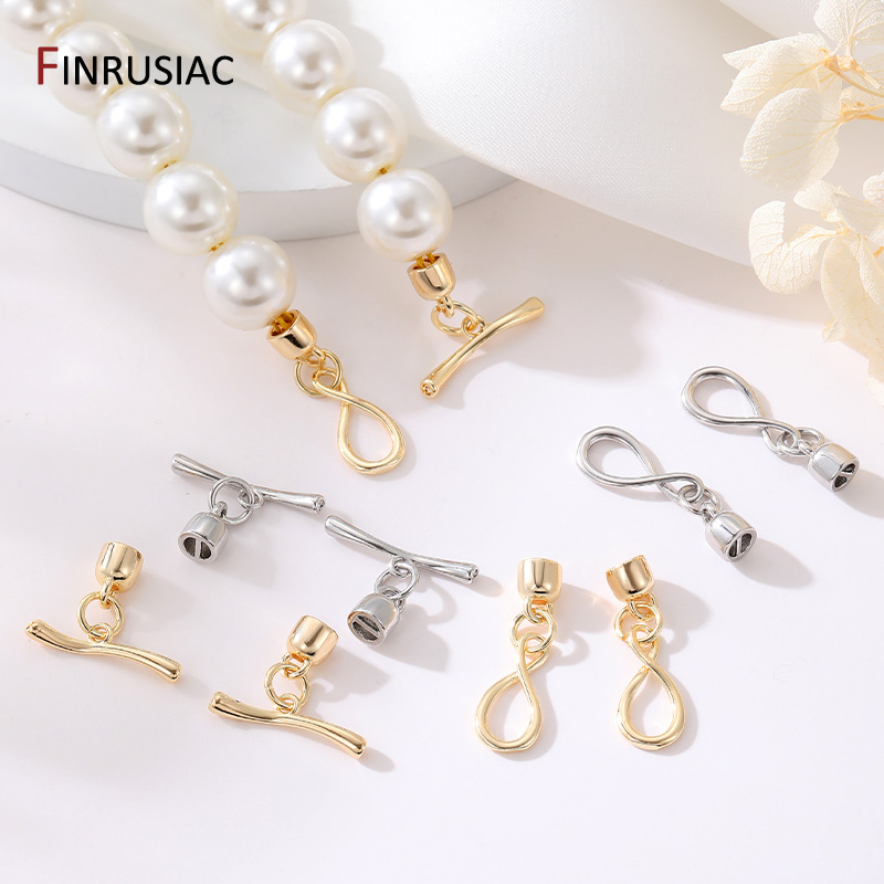 Fermoirs à bascule OT symbole  - Pearl Necklace avis et prix