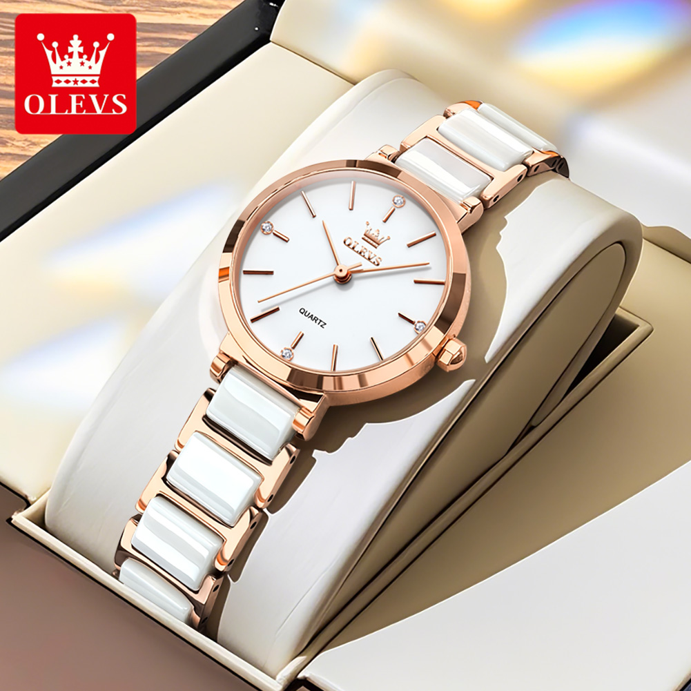 OLEVS femmes montre 5877 luxe  - Jewelry Watches For Women avis et prix
