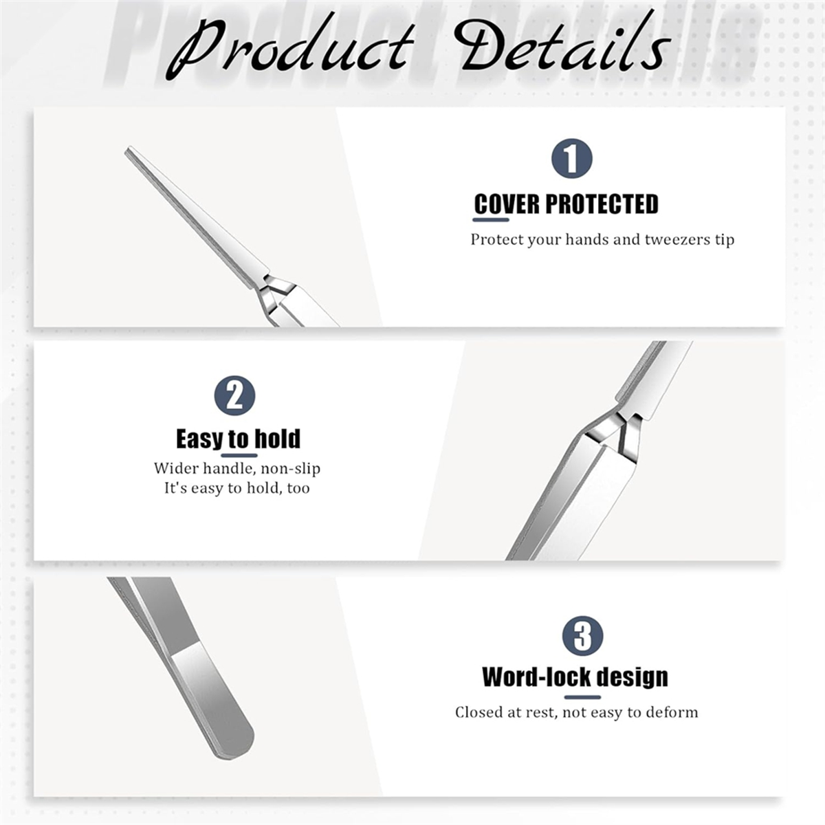 Pincettes artisanales, 6 pièce - Jewelry Watches Repair avis et prix