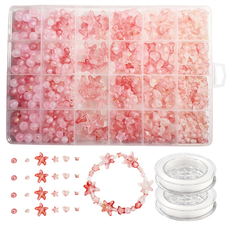 Perles acryliques mates dégrad - Fine Jewelry & Watches Photos avis et prix
