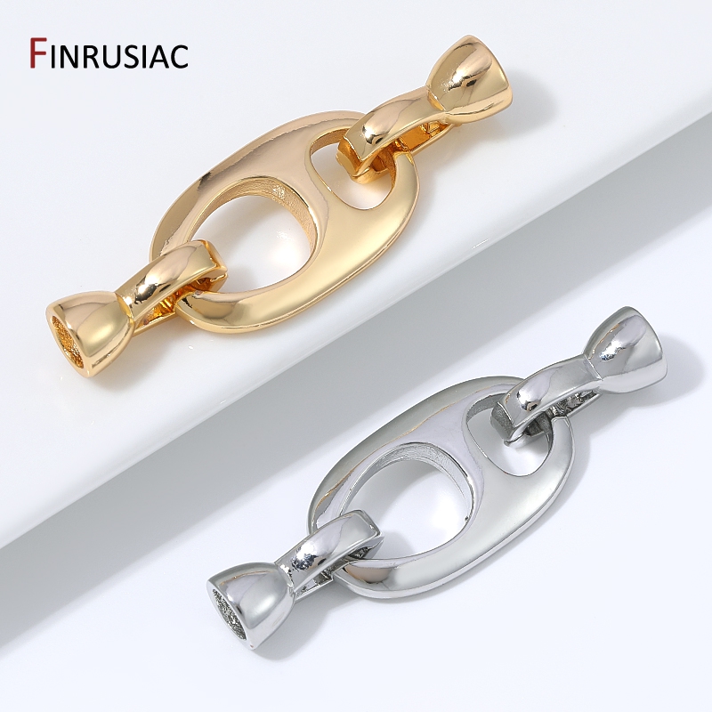 Fermoir en laiton plaqué or 18 - Pearl Necklace avis et prix
