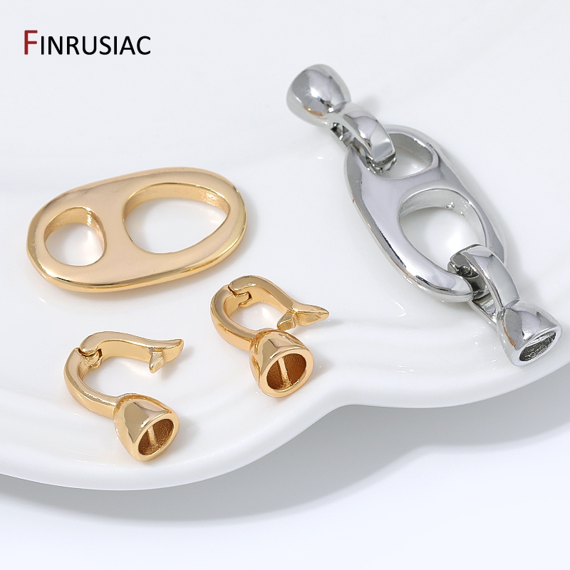 Fermoir en laiton plaqué or 18 - Pearl Necklace avis et prix