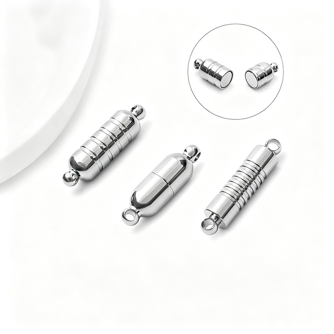 Fermoirs magnétiques cylindriq - Pearl Necklace avis et prix