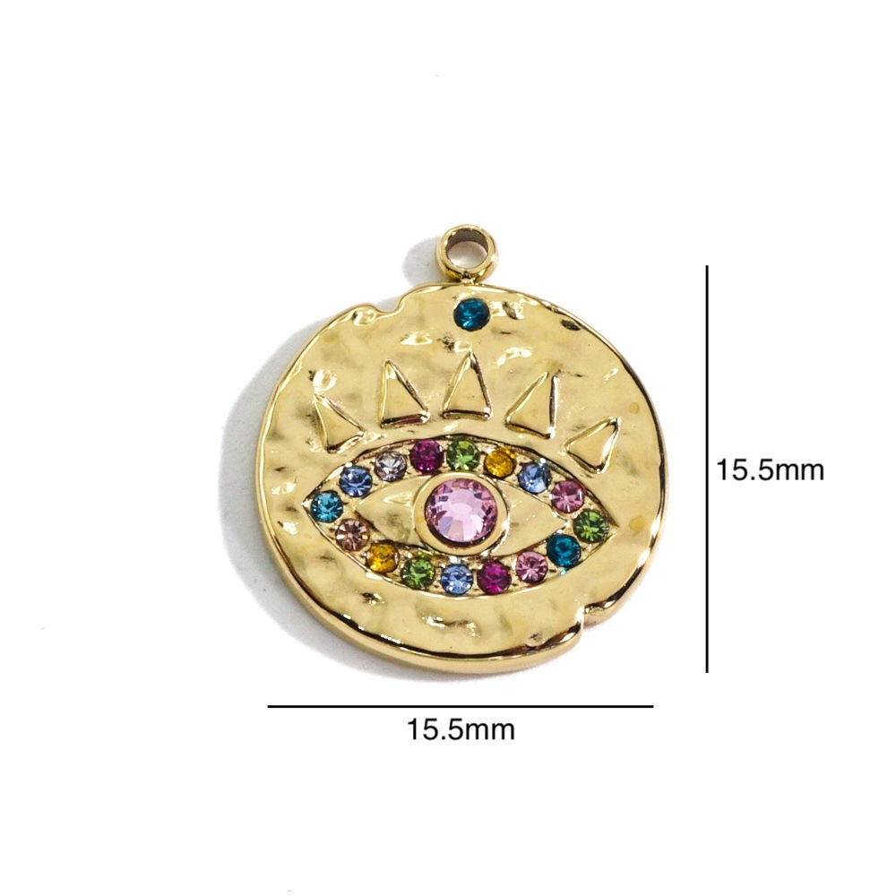 Pendentif coloré en acier inox - Fine Jewelry & Watches Photos avis et prix