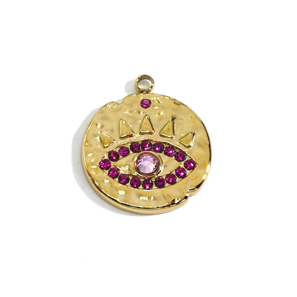 Pendentif coloré en acier inox - Fine Jewelry & Watches Photos avis et prix