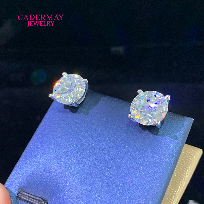 Haute qualité 4 broches vis ar - Diamond Stud Earrings avis et prix