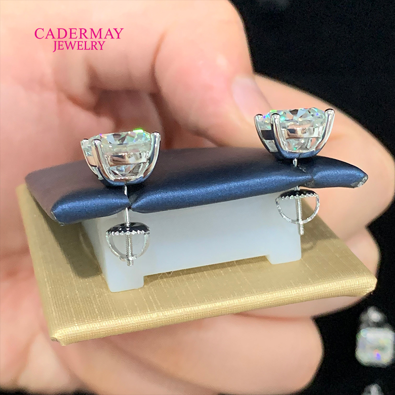 Haute qualité 4 broches vis ar - Diamond Stud Earrings avis et prix