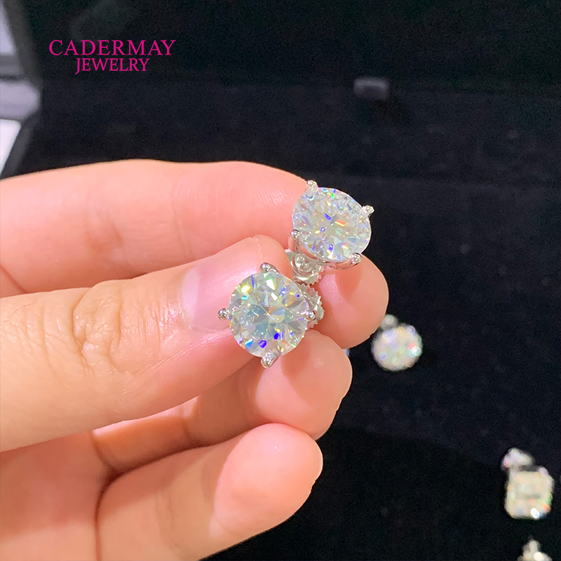 Haute qualité 4 broches vis ar - Diamond Stud Earrings avis et prix